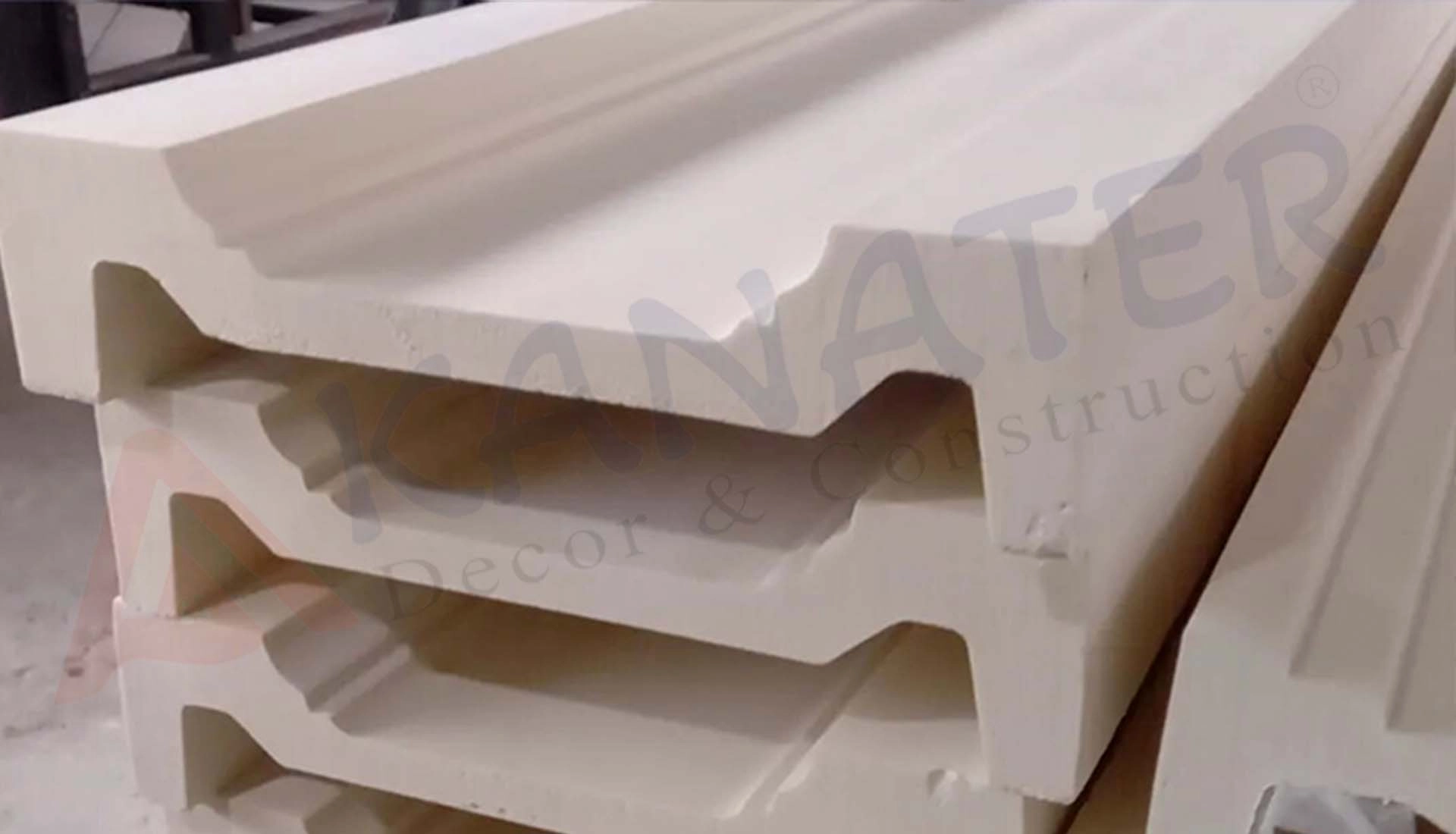 Outdoor PU Polyurethane Foam Cornice, Moulding & Facade Cladding - Architectural Decorative Elements Wholesale Turkey