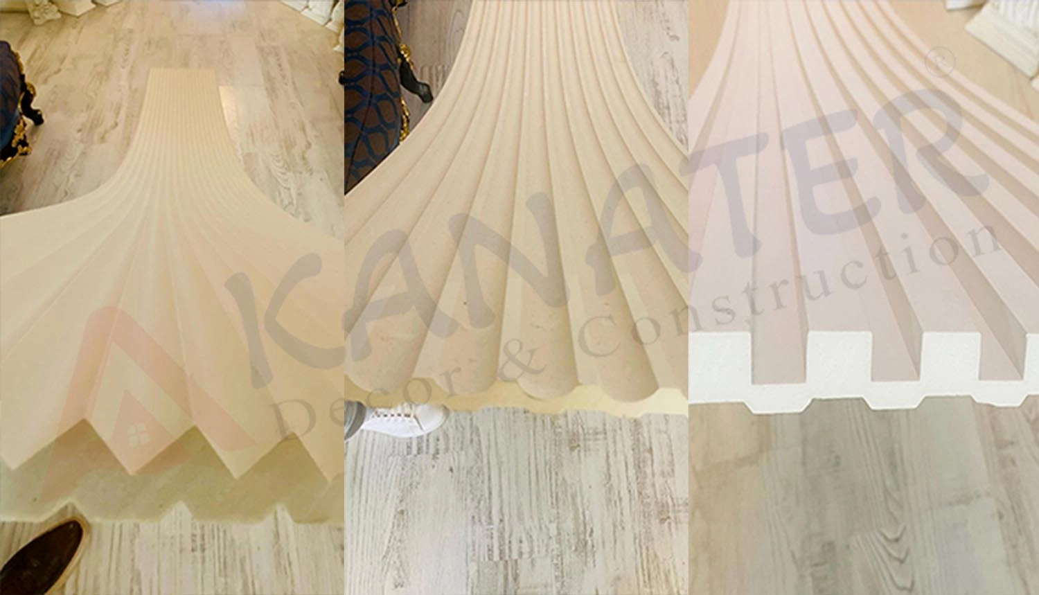 Indoor PU Polyurethane Foam Cornice, Moulding and Wall Coating Cladding Sidig Panel - Architectural Decorative Elements Bulk Turkey