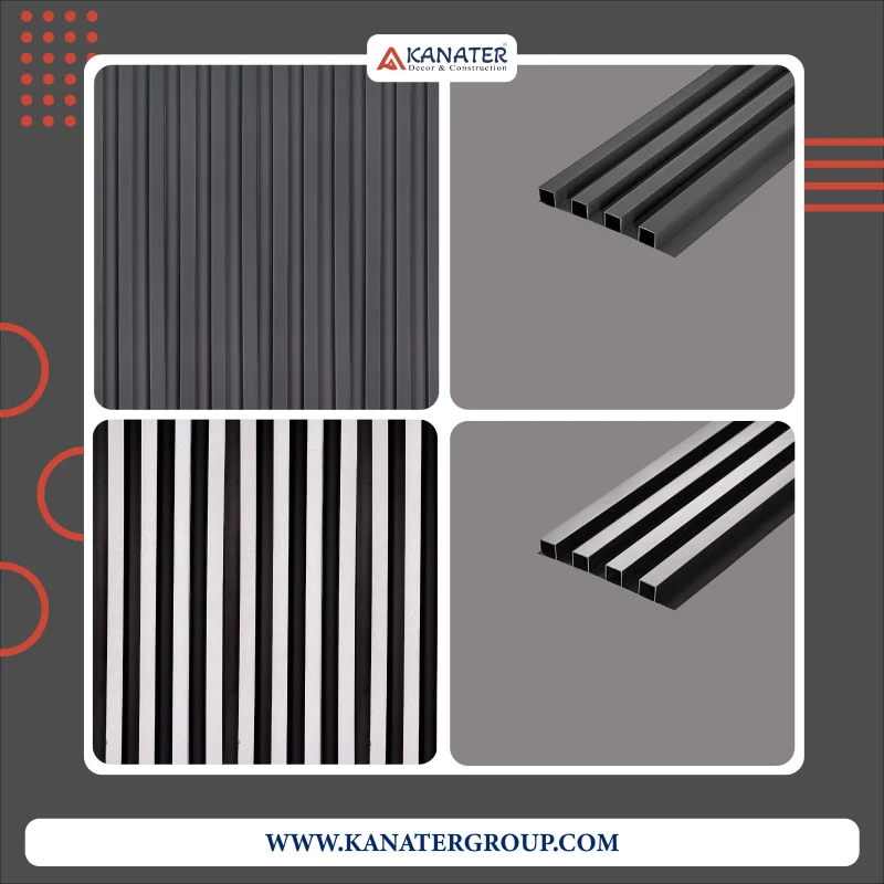 Decorative Fluted PVC Panels for Wall & Ceiling – Wood Substitute from Turkey