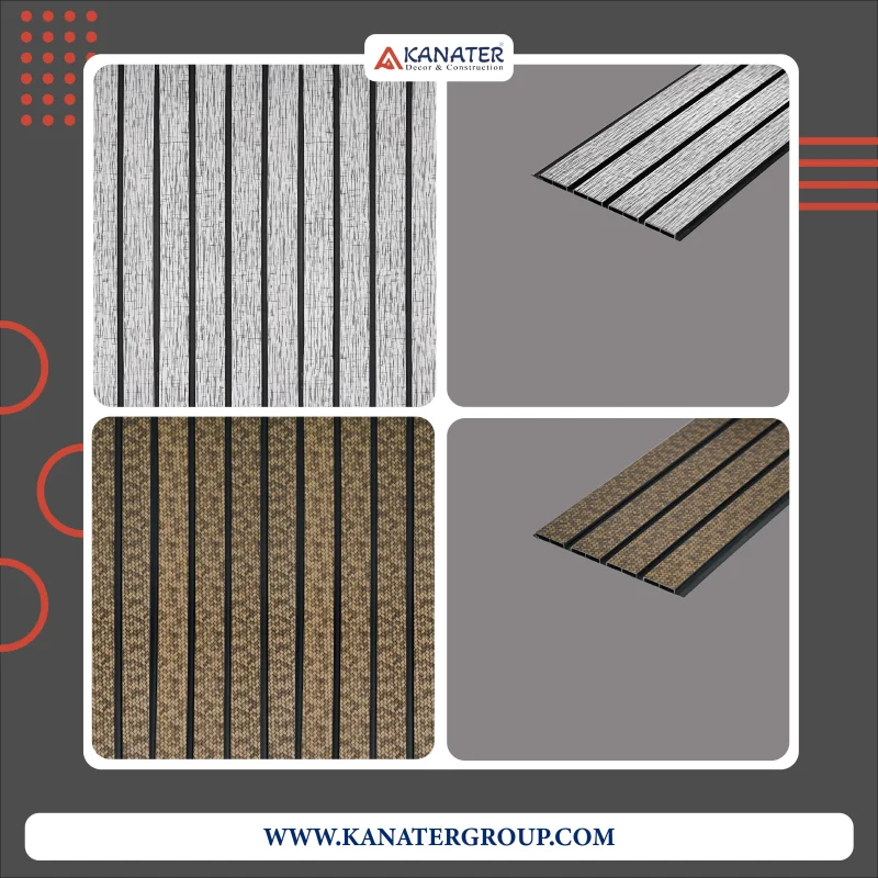 Decorative Fluted PVC Panels for Wall & Ceiling – Wood Substitute from Turkey