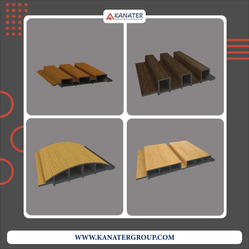 Turkish WPC Wall Panel, Interior and Exterior Composite Wood Slat Wall Cladding