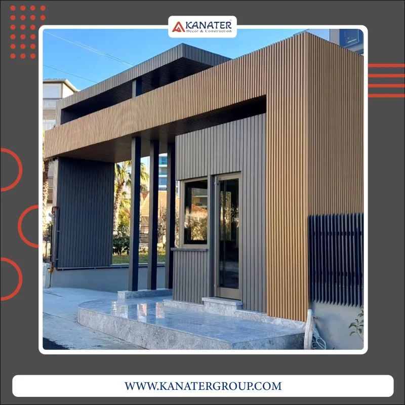 WPC Wall Panel Exterior | Indoor/outdoor Composite Wood Cladding and Siding Panels Turkey