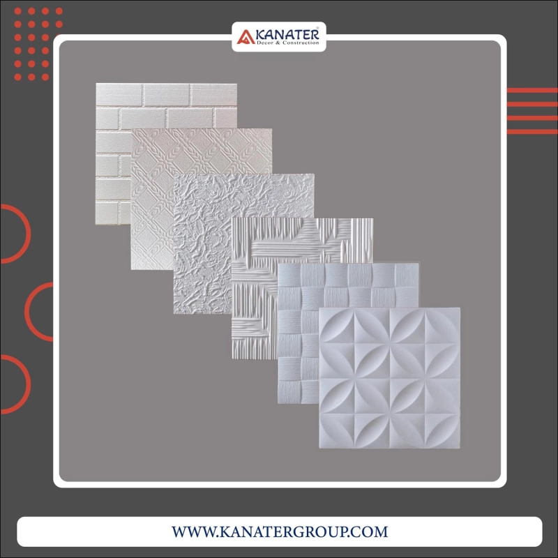 Decorative EPS polystyrene styrofoam wall & ceiling tiles wholesale turkey