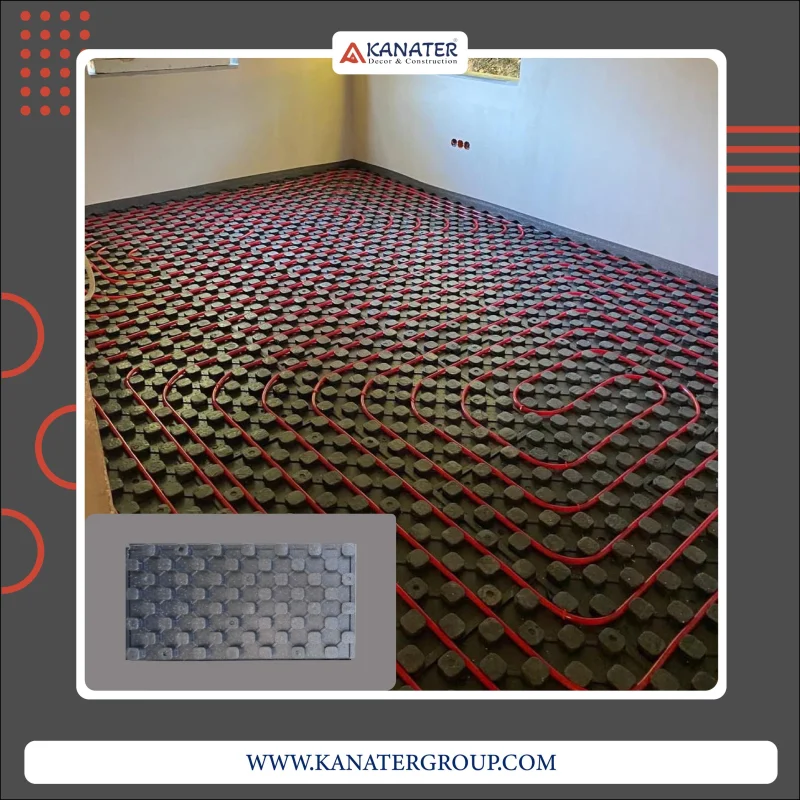 EPS underfloor heating styrofoam boards & panels wholesale Turkey