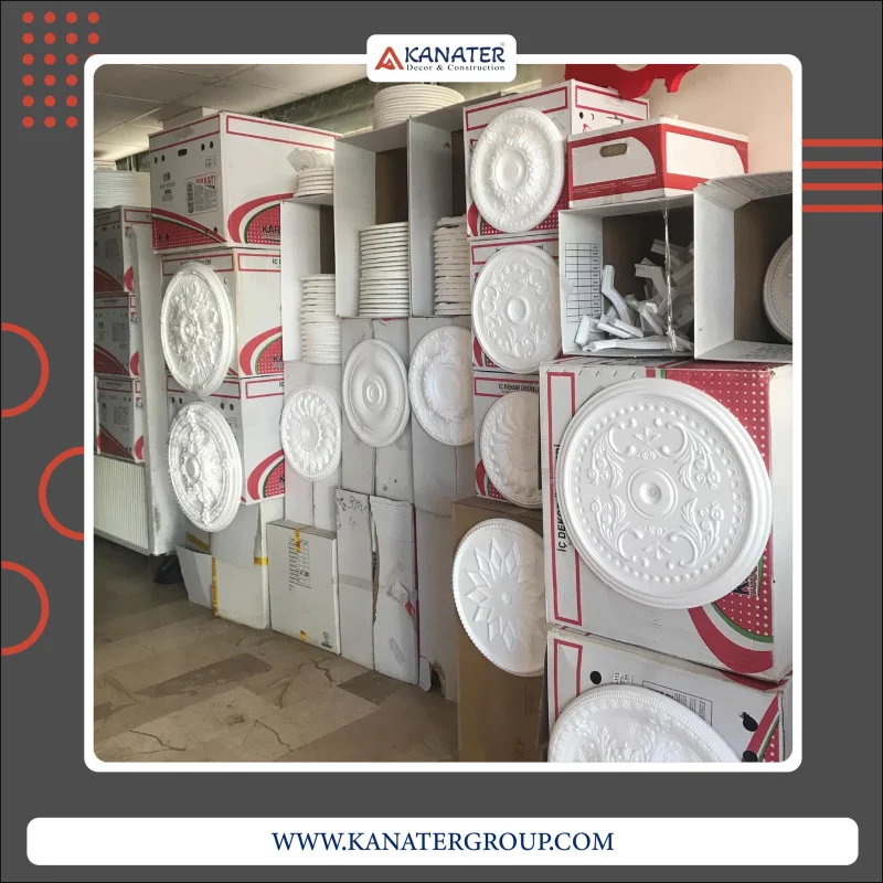 EPS Polystyrene coving cornices molding and ceiling medallions wholesale turkey
