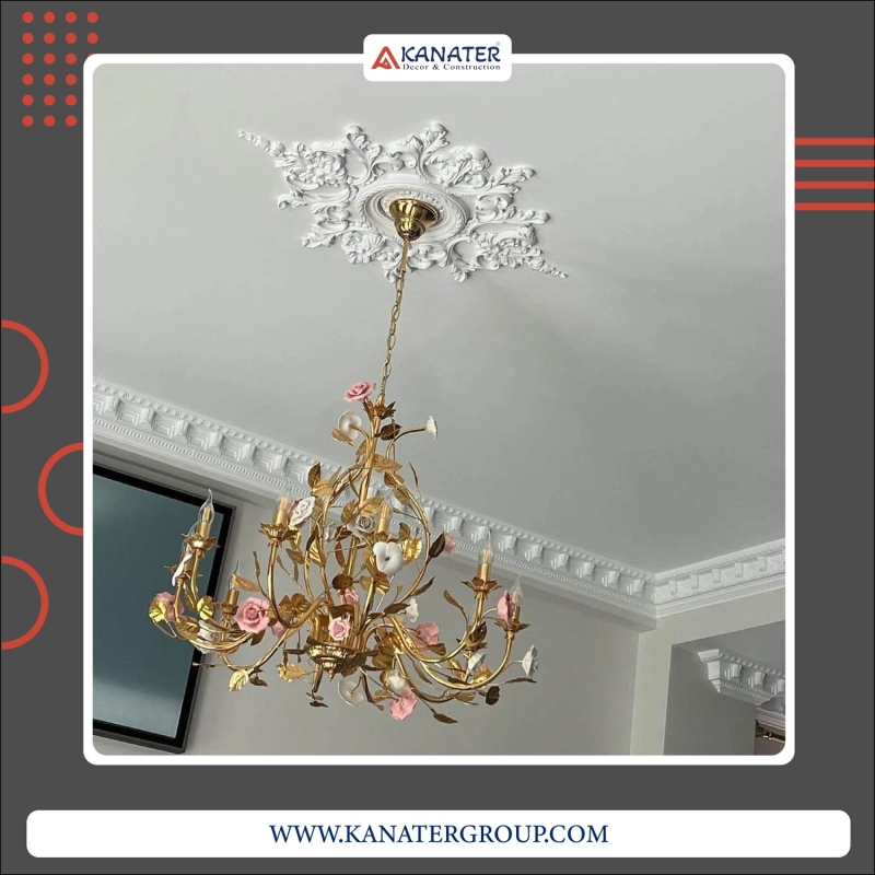 Indoor PU Polyurethane Foam Cornice, Moulding, Ceiling Medallion & Fireplace - Architectural Decorative Elements Bulk Turkey