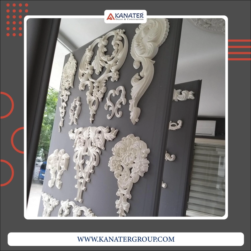 Indoor PU Polyurethane Foam Cornice, Moulding, Ceiling Medallion & Fireplace - Architectural Decorative Elements Bulk Turkey