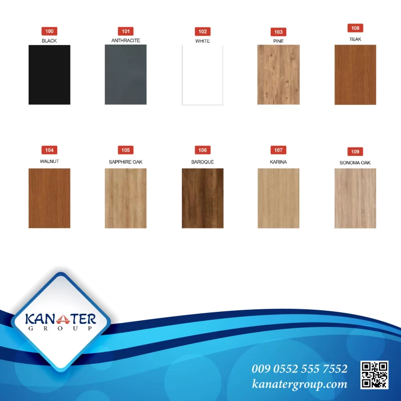 Room wall partition divider, Decorative MDF wood slat separator profile made in Turkey