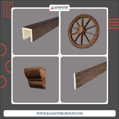 PU Polyurethane Foam Faux Wood Beams, Corbels, Wagon Wheels & Rustic Panels Wholesale Turkey