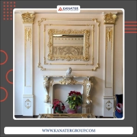 Indoor PU Polyurethane Foam Cornice, Moulding, Ceiling Medallion & Fireplace - Architectural Decorative Elements Bulk Turkey