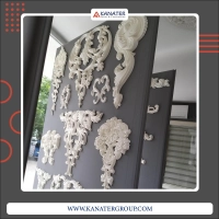Indoor PU Polyurethane Foam Cornice, Moulding, Ceiling Medallion & Fireplace - Architectural Decorative Elements Bulk Turkey